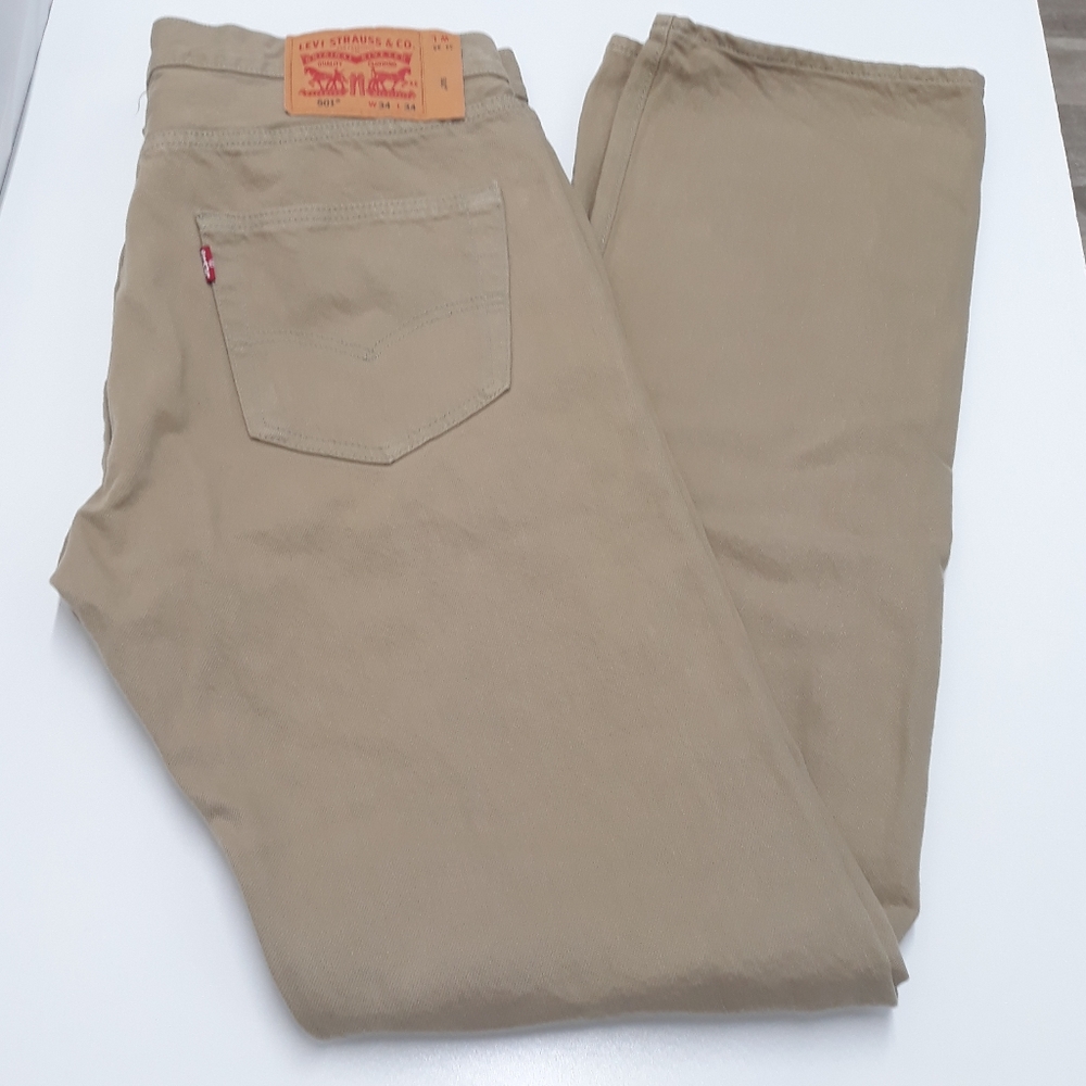 Levi's Men's 501 Original Fit Jeans  34 x 34,(E14)